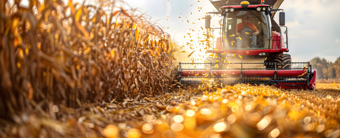 corn belt testing fall harvest